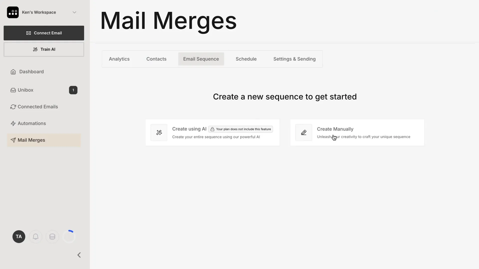 Using Airfive mail merge to send bulk emails
