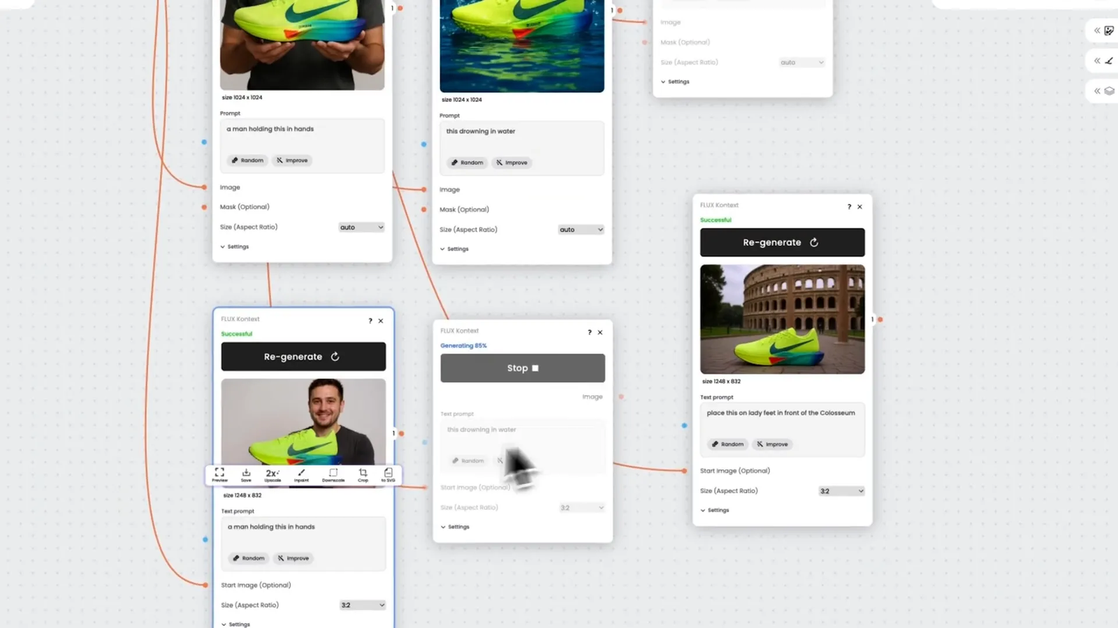 3D model creation interface in Phygital+