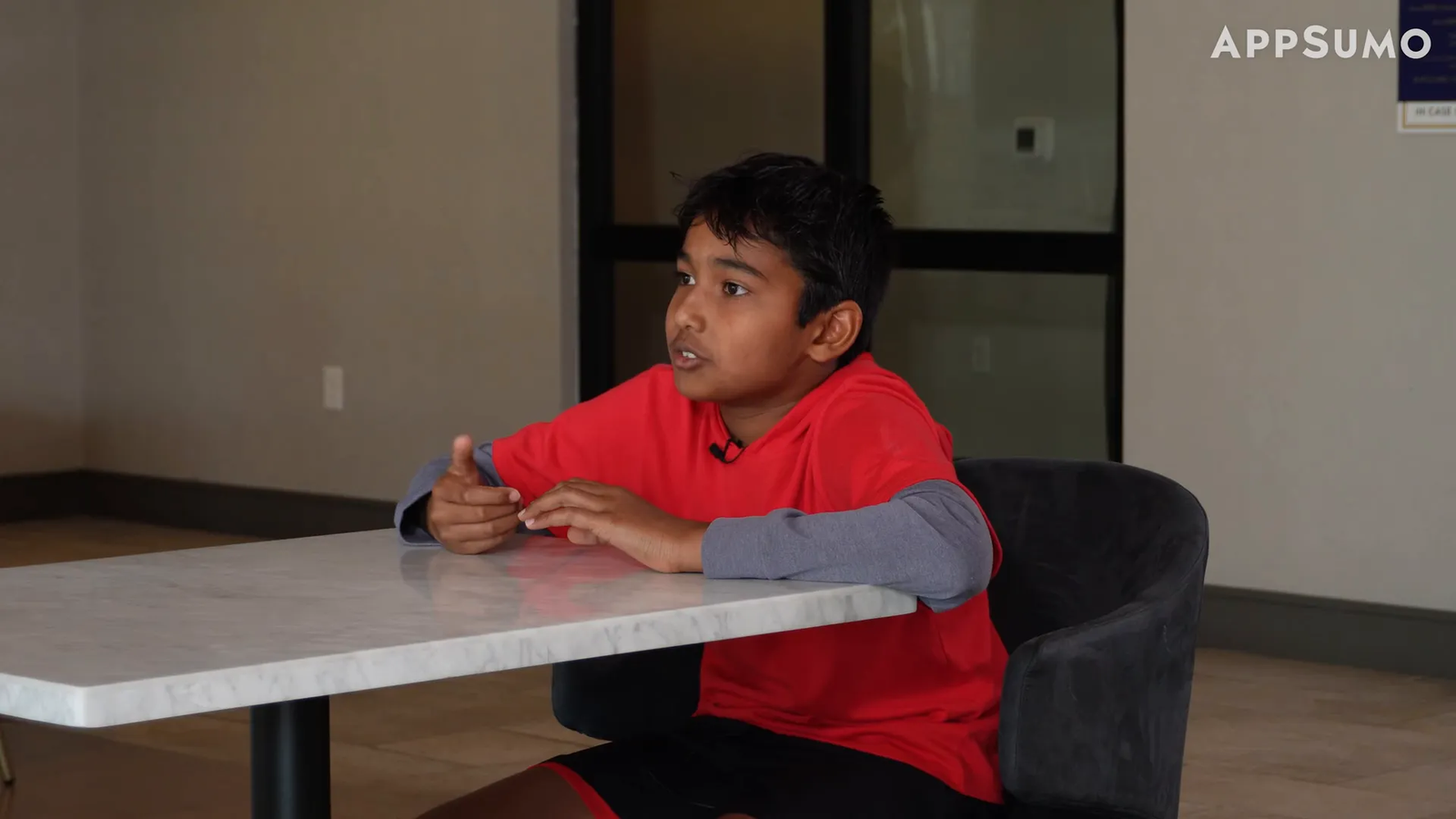 Srihan recounts cold-emailing event organizers to secure a speaking spot